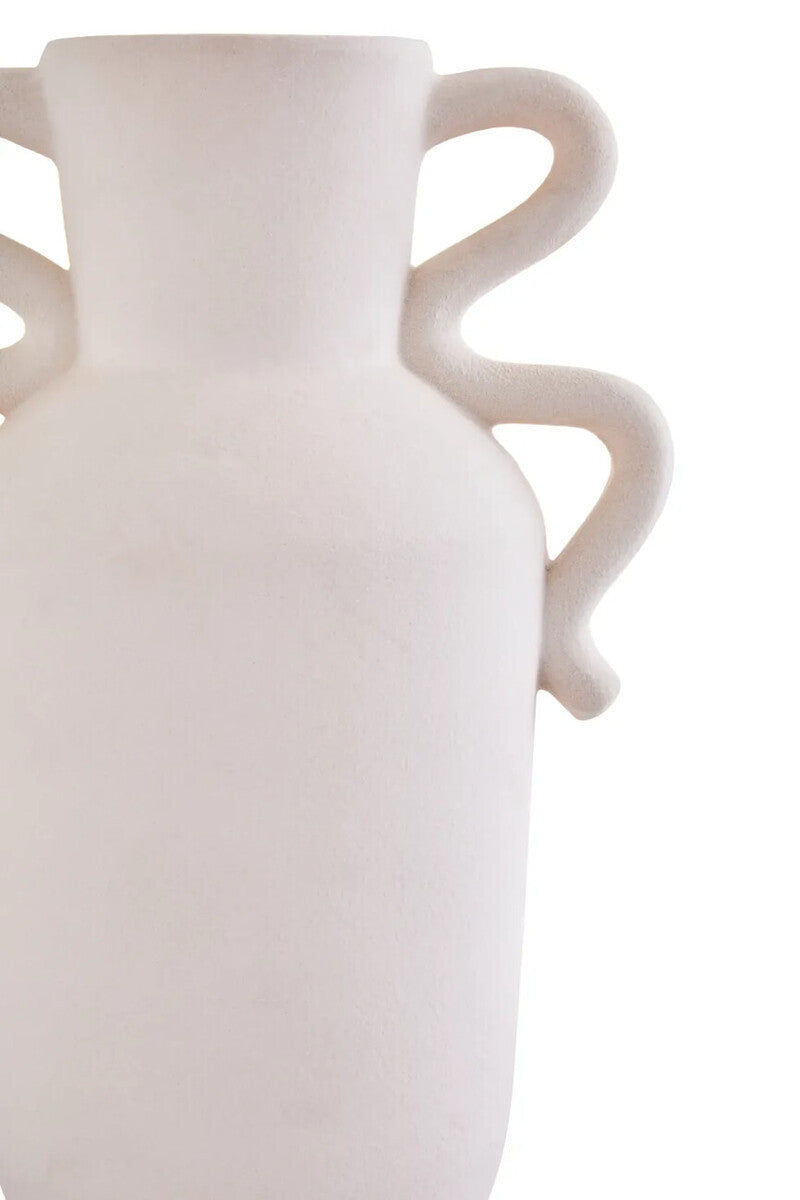 Vale White Vase - Large