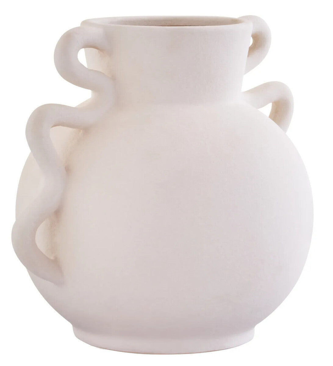 Vale White Vase - Small