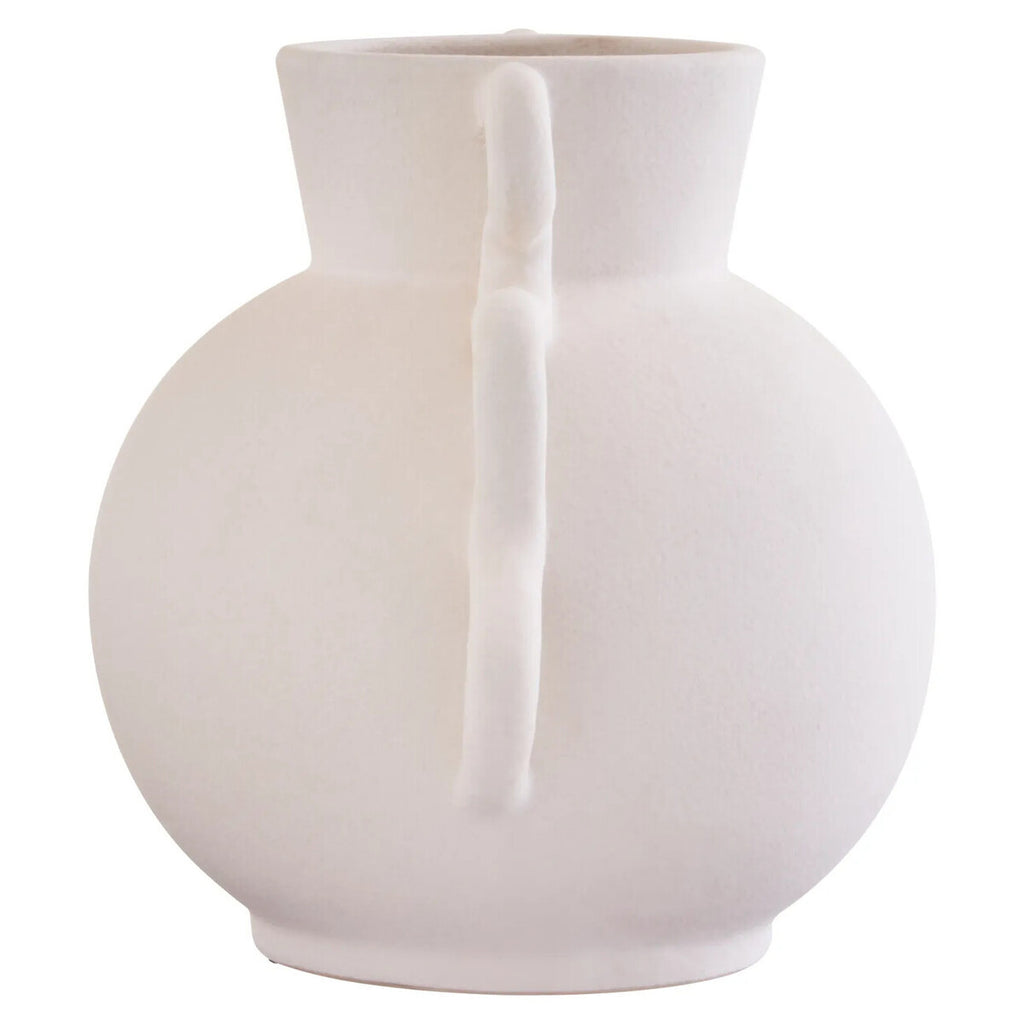 Vale White Vase - Small
