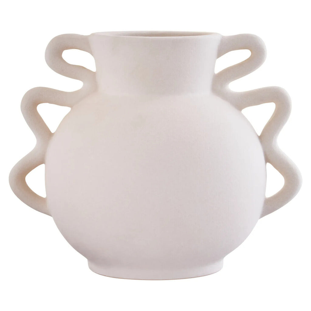 Vale White Vase - Small