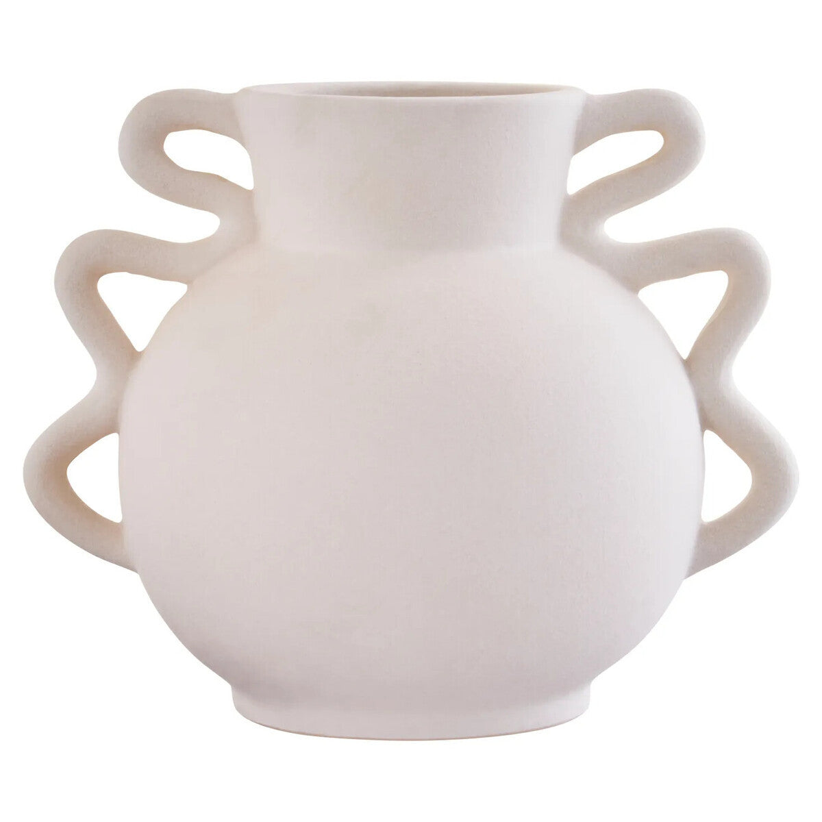 Vale White Vase - Small