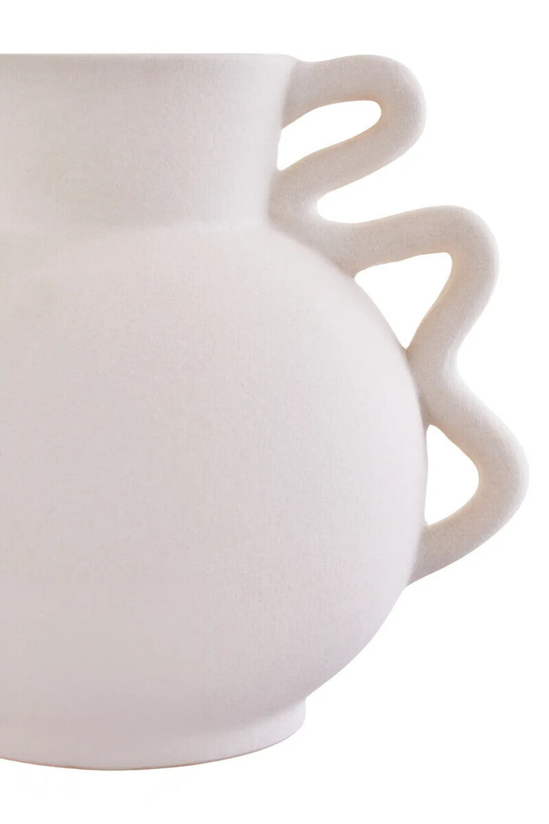 Vale White Vase - Small