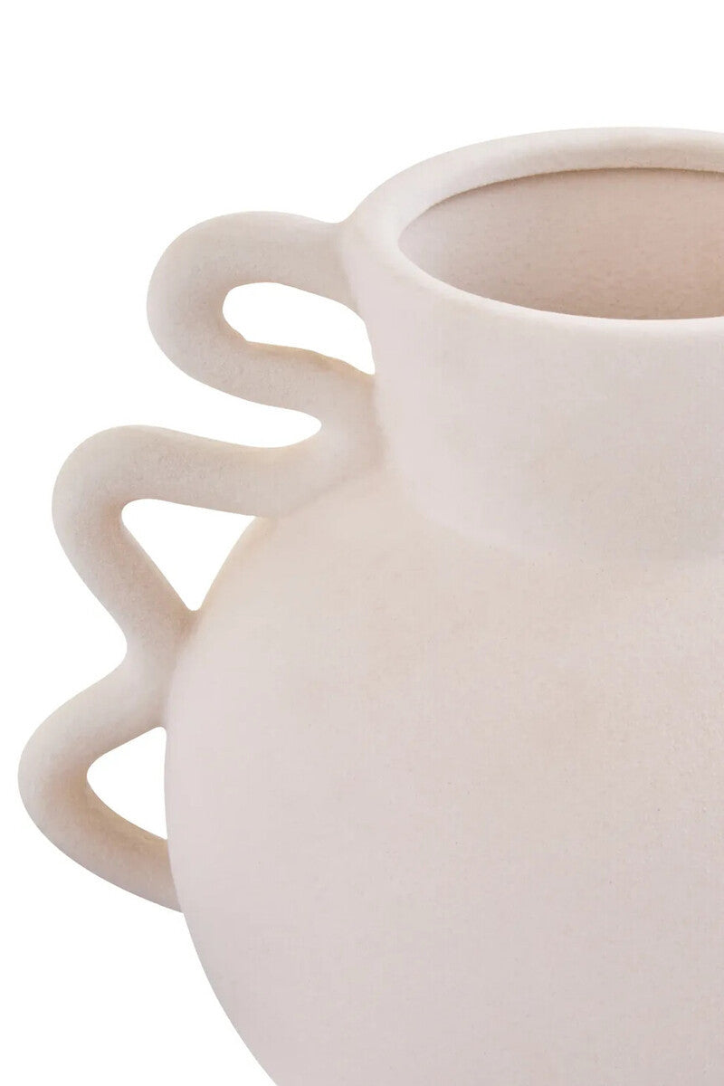 Vale White Vase - Small