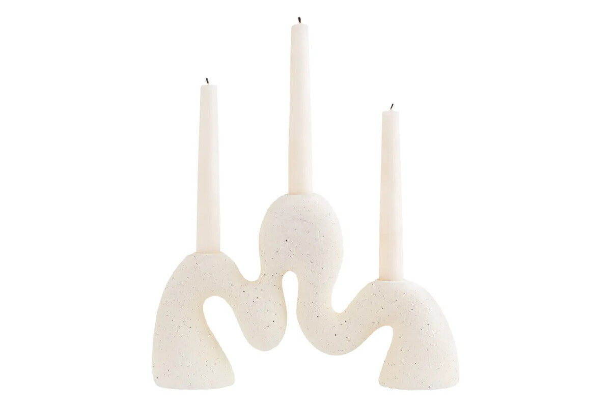 Sutton Cream Candle Holder