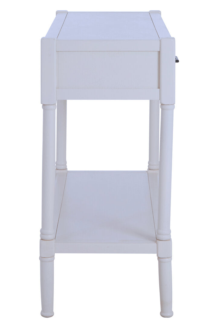 Oahu 2 Drawer Console Table - White