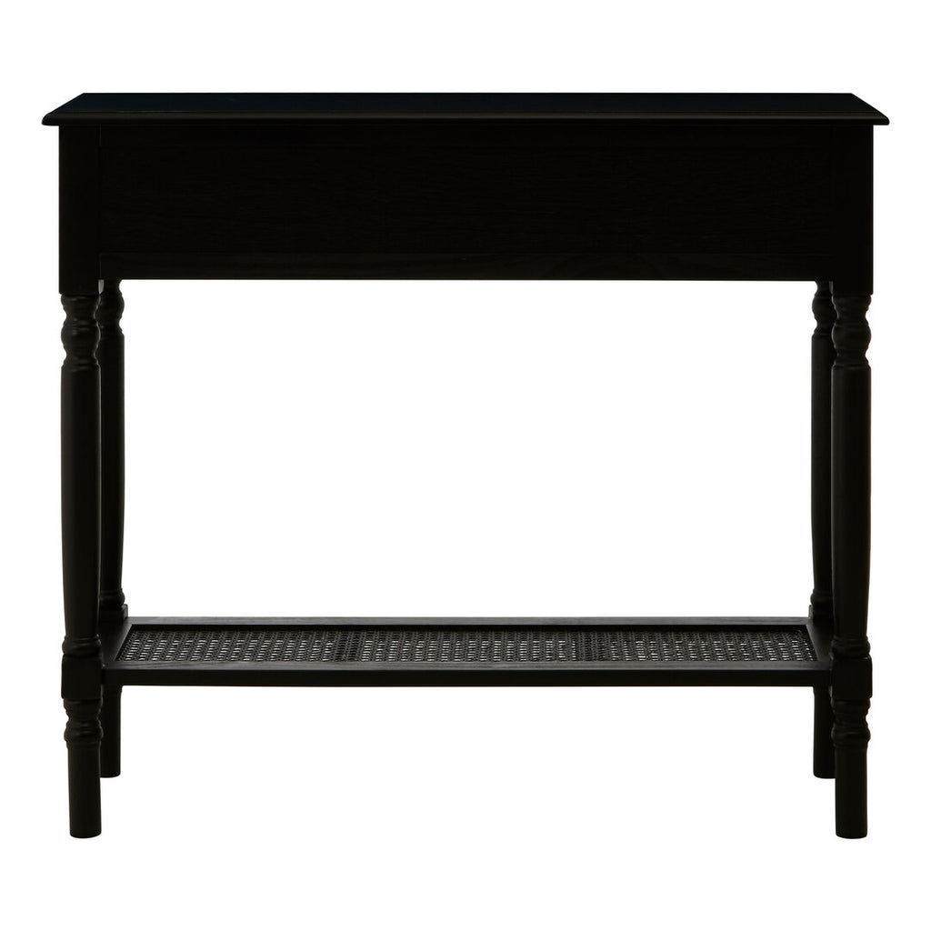 Harbour Two Drawer Console Table - Black