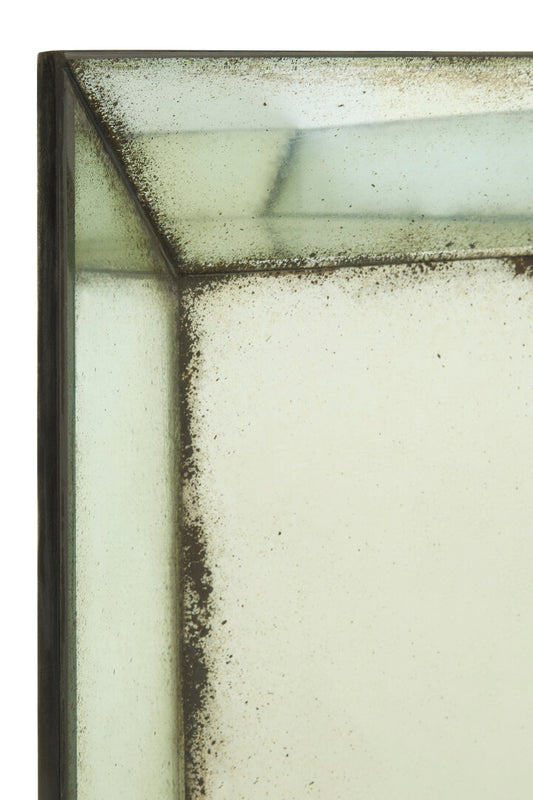 Portia Antiqued Bevelled Mirror - Large