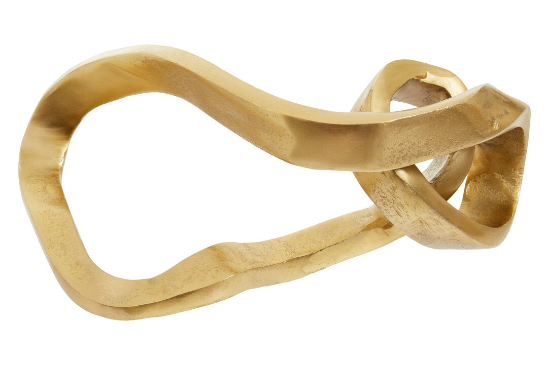 Dolce Knot Sculpture - Gold