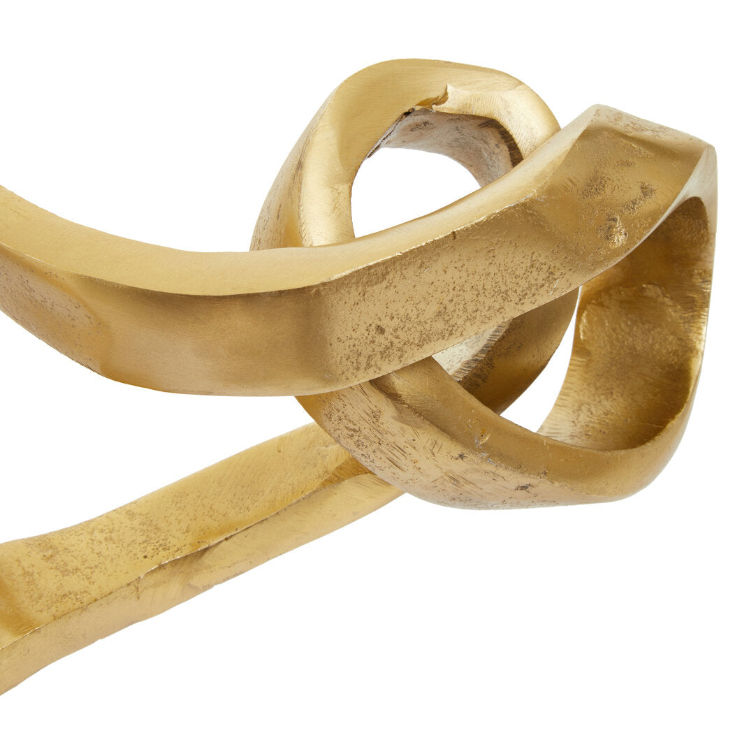 Dolce Knot Sculpture - Gold