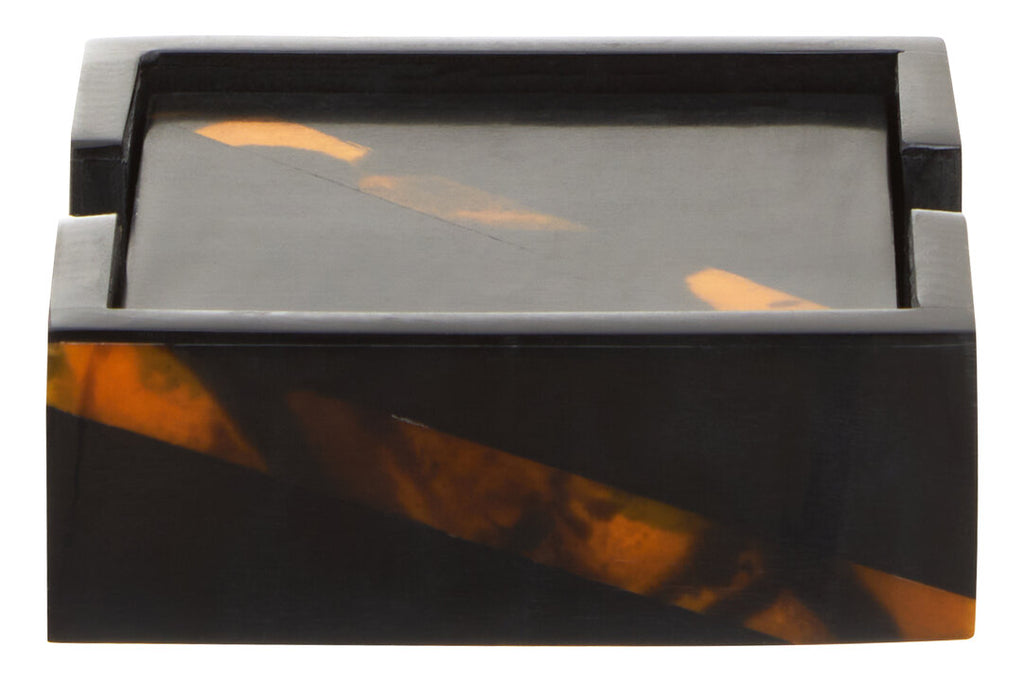 Sawyer Tortoise Shell Coasters - Set of 4