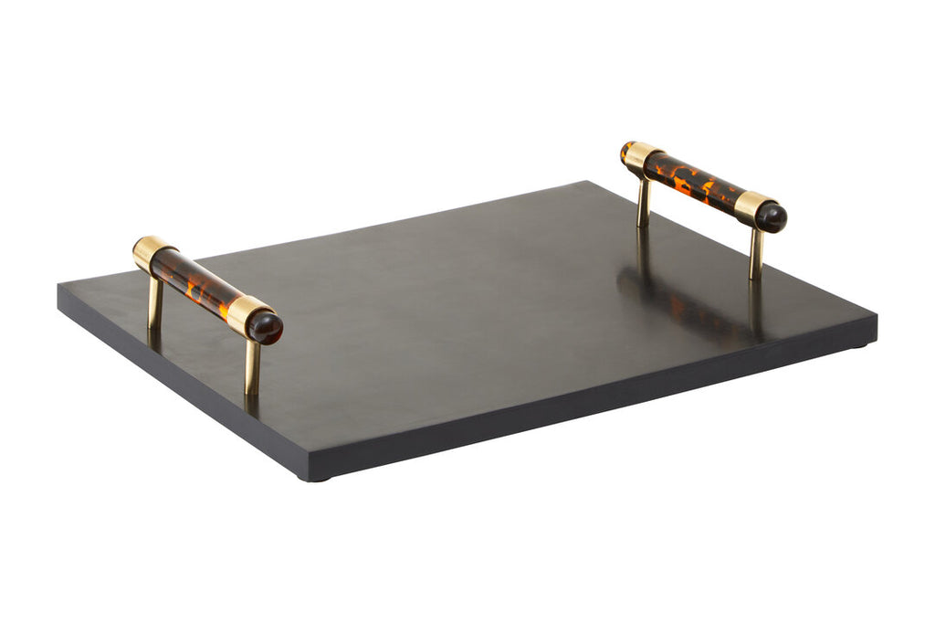 Sawyer Rectangular Tortoise Shell Tray