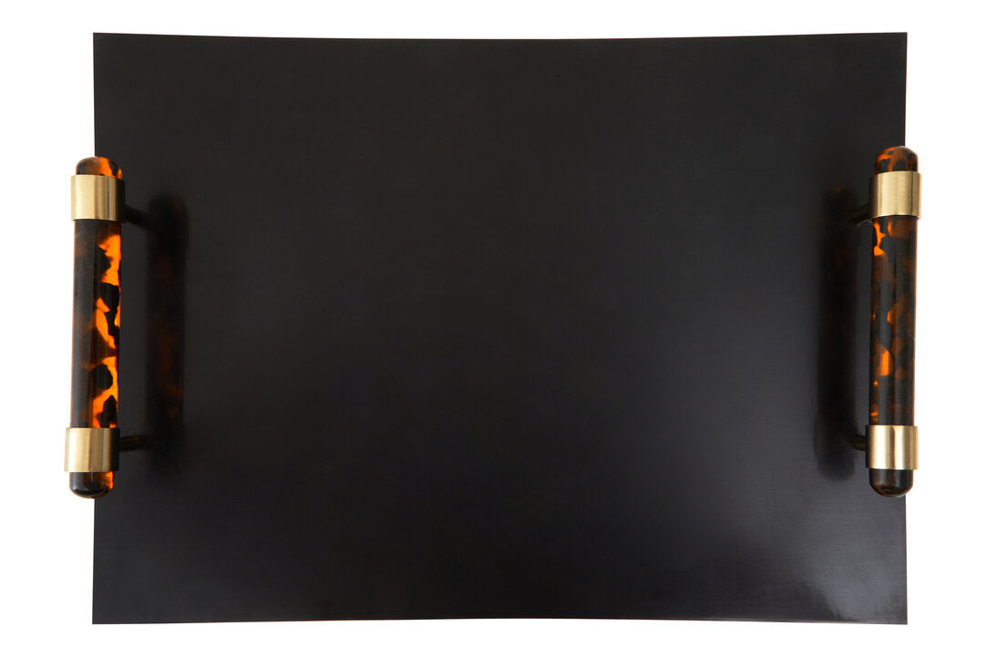 Sawyer Rectangular Tortoise Shell Tray
