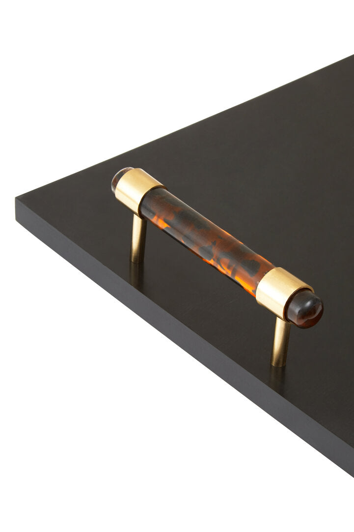 Sawyer Rectangular Tortoise Shell Tray