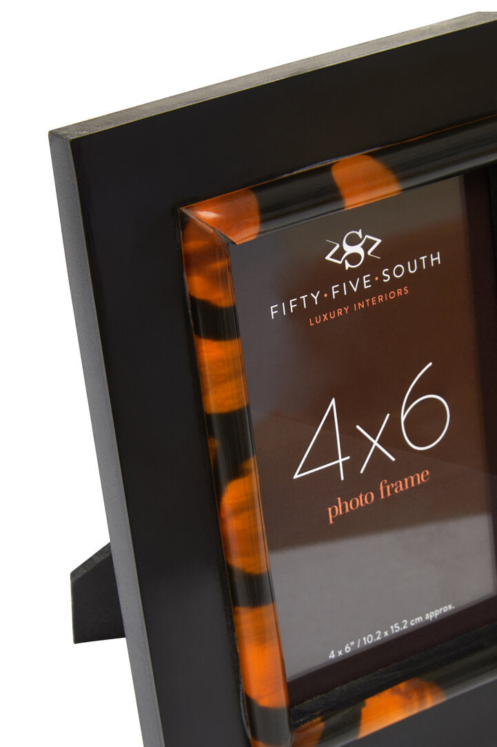 Sawyer Tortoise Shell Photo Frame - 4 x 6 Inch