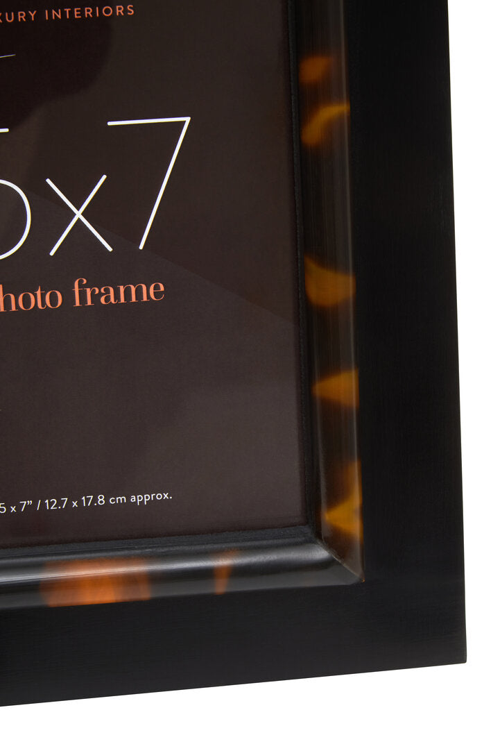 Sawyer Tortoise Shell Photo Frame - 5 x 7 Inch
