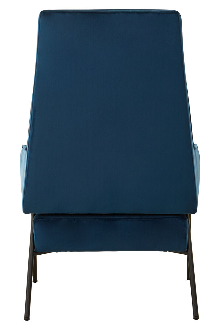 Brea Chair - Blue Velvet