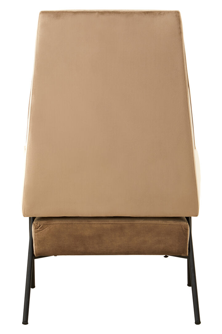 Brea Chair - Mink Velvet