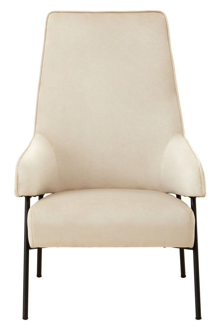 Brea Chair - Cream Velvet