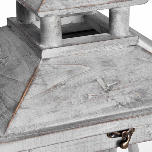 Avila Cross Wooden Lanterns - Set of 3