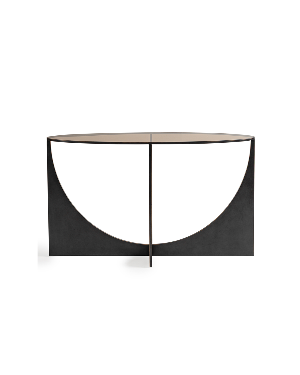 Montrose Console Table - Smoked Glass