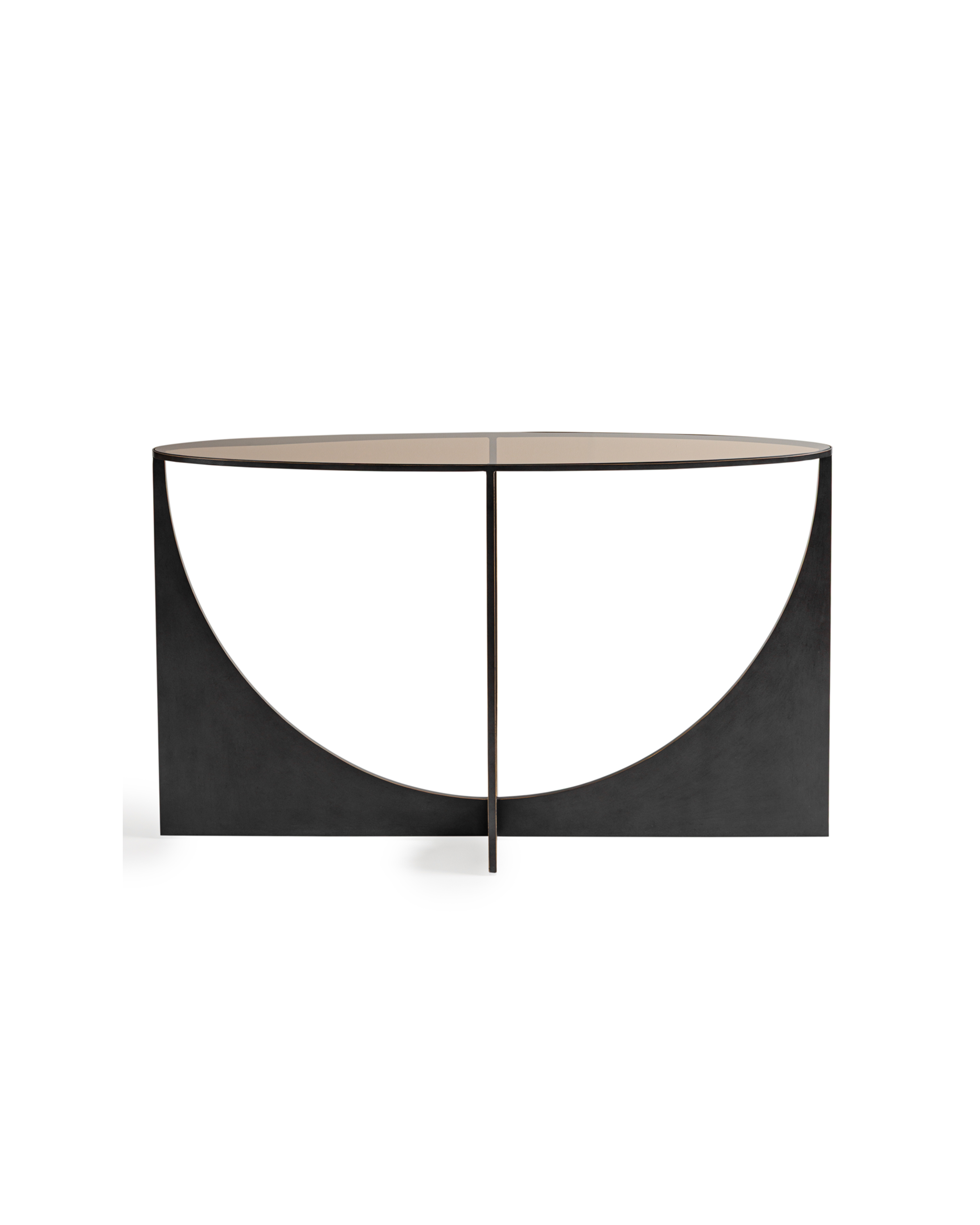 Montrose Console Table - Smoked Glass