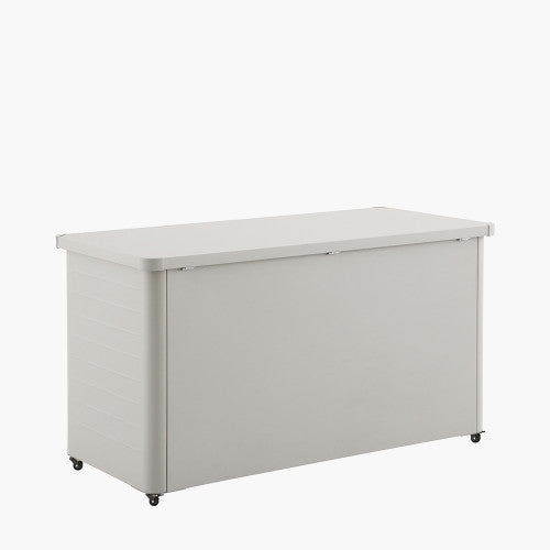 Seabright Outdoor Storage Box - Pebble Steel