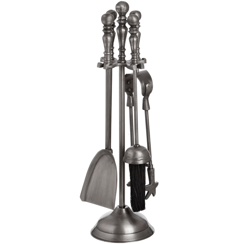 Eluna Traditional Companion Set In Antique Pewter