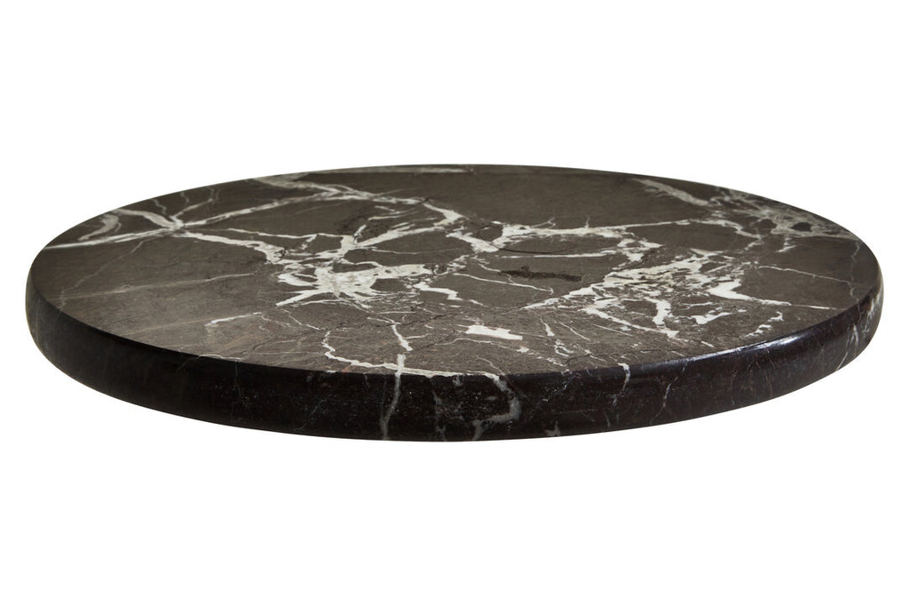 Ceni Red Marble Lazy Susan