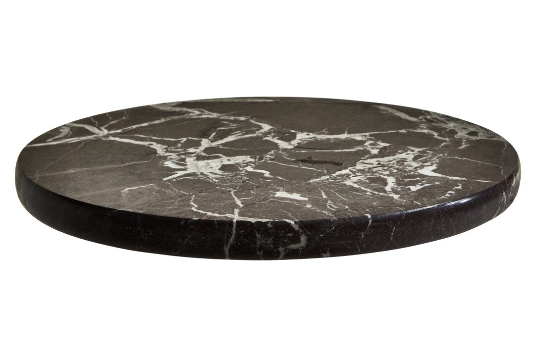 Ceni Red Marble Lazy Susan
