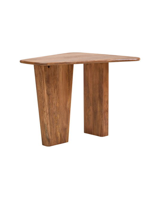 Baylor Mango Wood Side Table - Natural