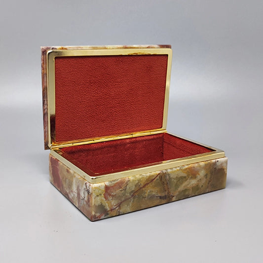 Italian Onyx Jewelry Box