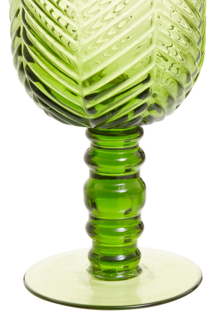 Trevelle Green Wine Glasses - Set of 4