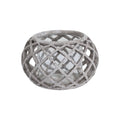 Inglewood Ceramic Lattice Hurricane Lantern