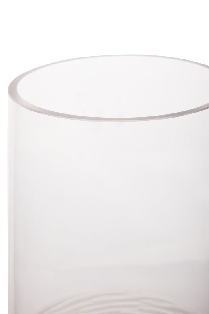 Osmo Textured Ombre Glass Vase - Small
