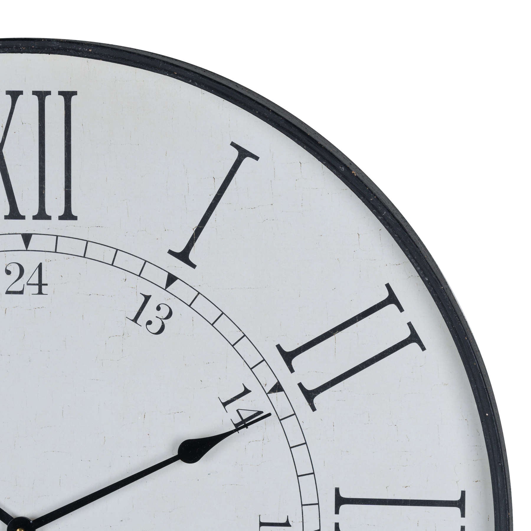 Amaris Embossed Station Clock - Large
