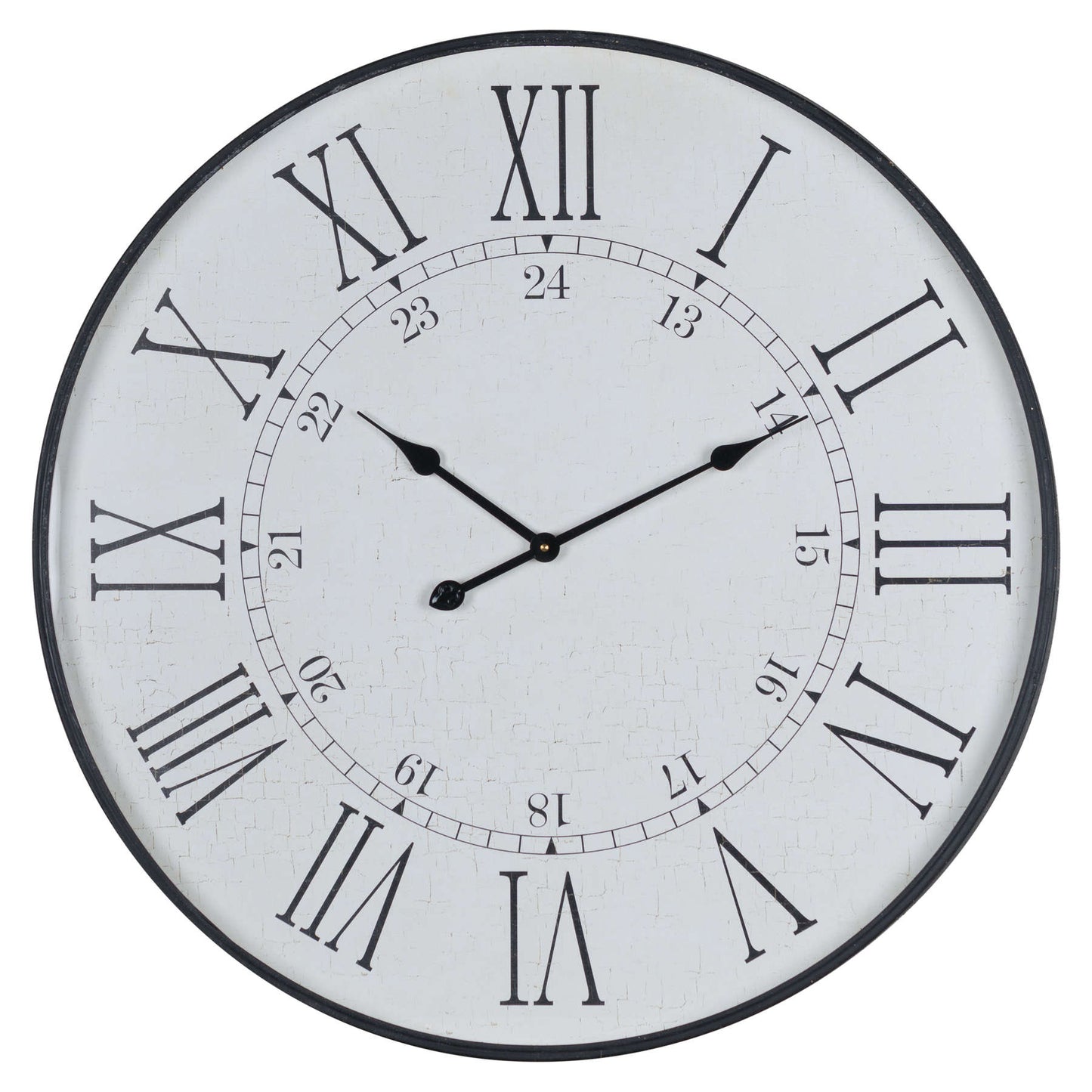Amaris Embossed Station Clock - Large