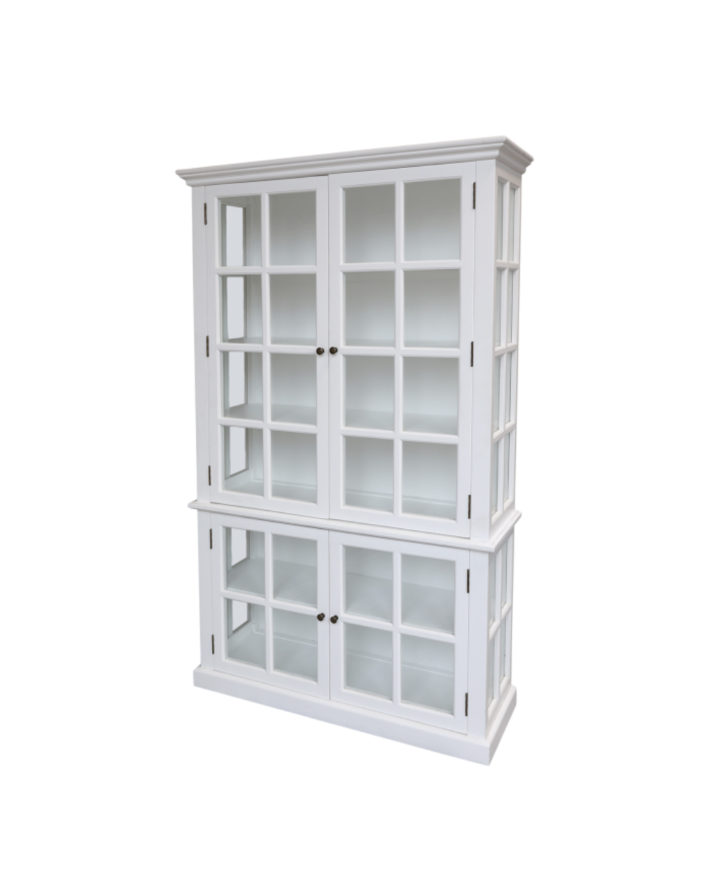 Malibu Display Cabinet - 4 Door - White