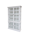 Malibu Display Cabinet - 4 Door - White