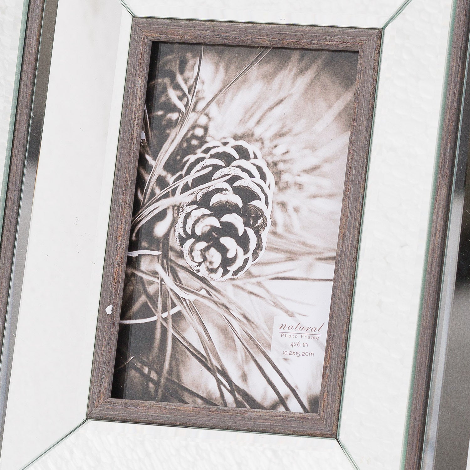 Alvarra Mirror And Wood 4x6 Frame