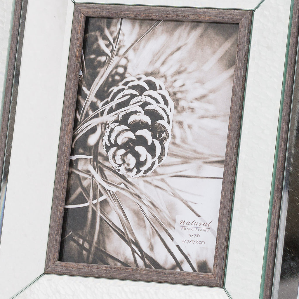 Alvarra Mirror And Wood 5x7 Frame