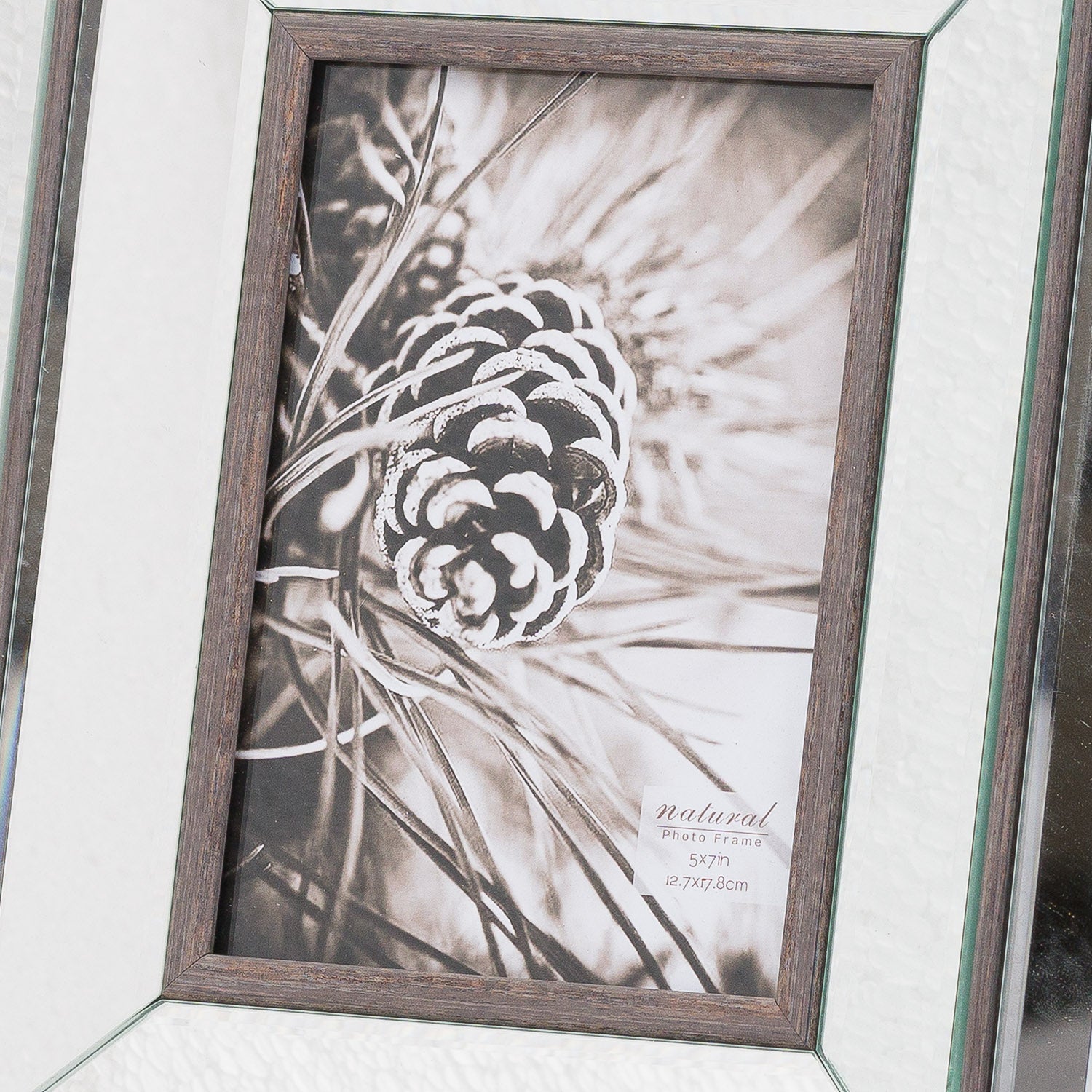 Alvarra Mirror And Wood 5x7 Frame