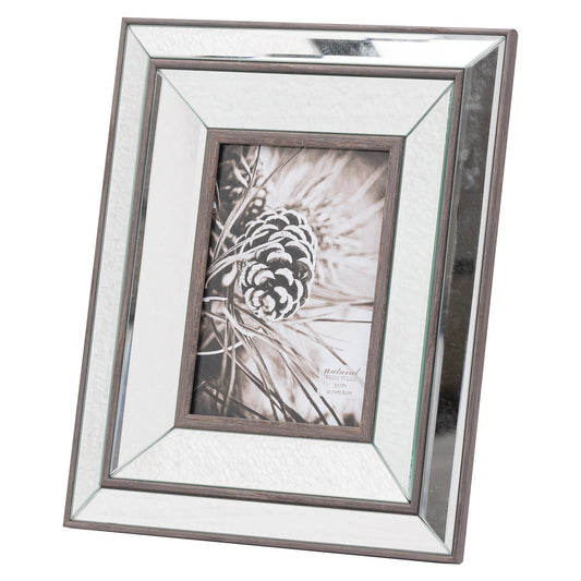 Alvarra Mirror And Wood 5x7 Frame