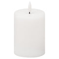 Harper Natural Glow 3x4 LED White Wax Candle