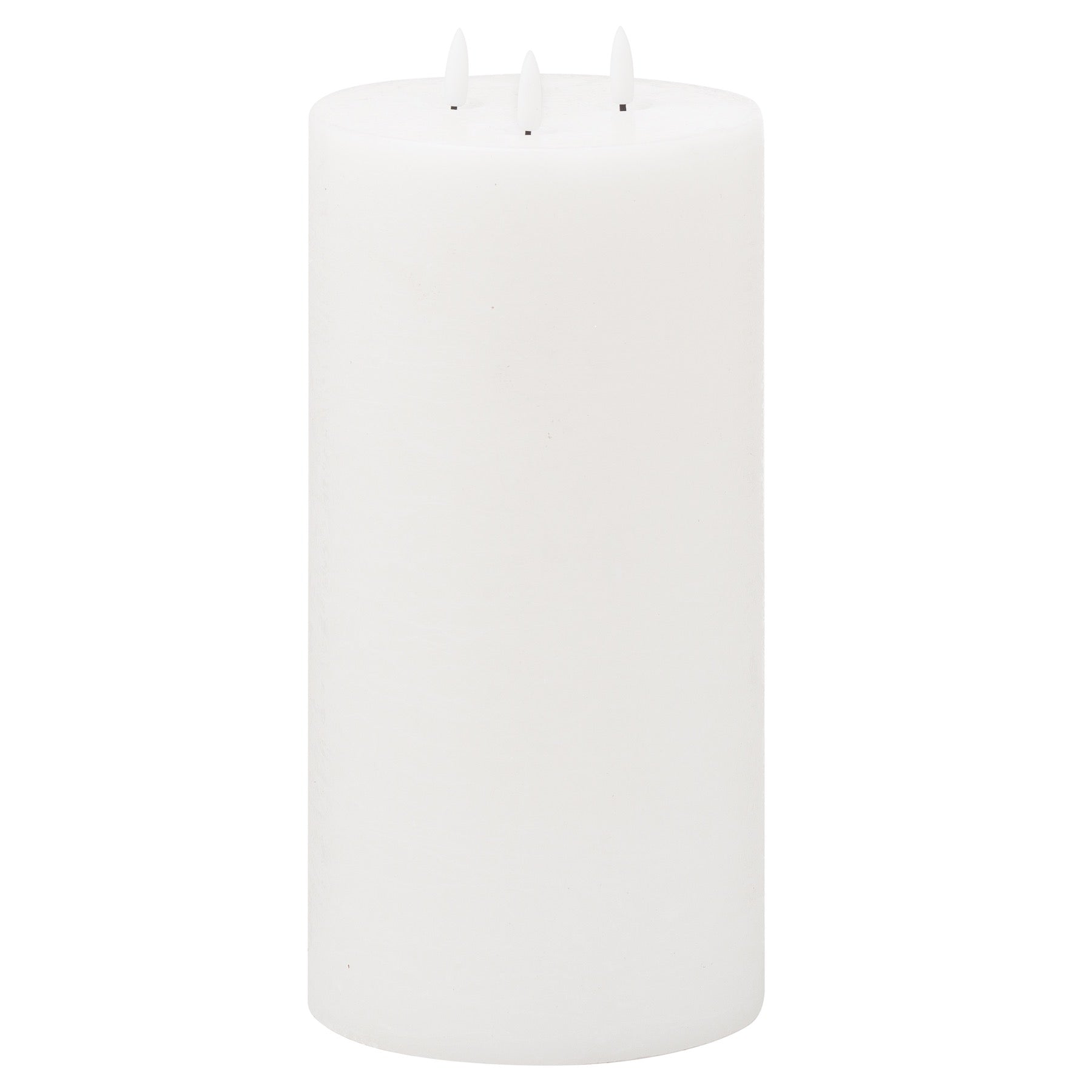 Harper Natural Glow 6x12 LED White Wax Candle