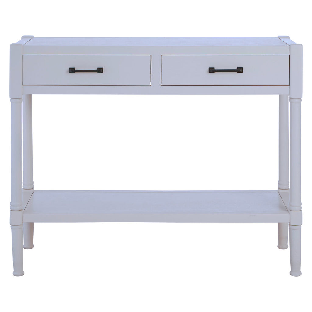 Oahu 2 Drawer Console Table - White