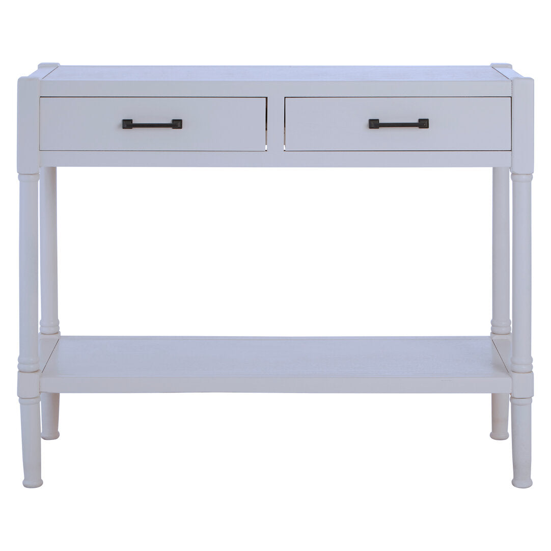 Oahu 2 Drawer Console Table - White