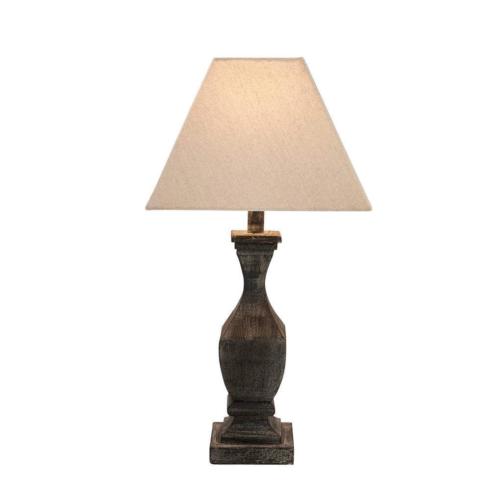 Altura Fluted Wooden Table Lamp
