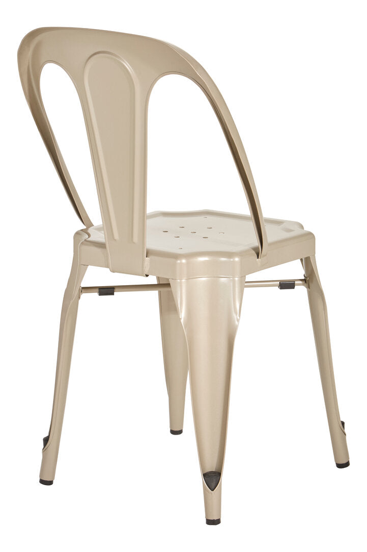 Loft Metal Chair - Champagne