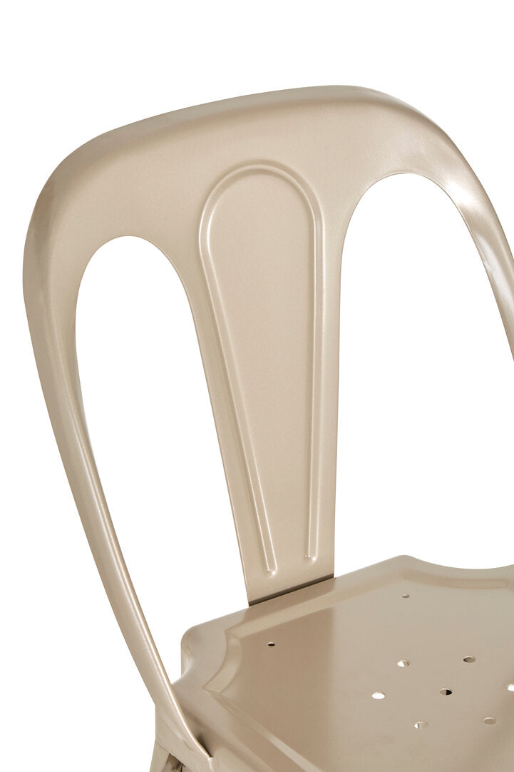 Loft Metal Chair - Champagne
