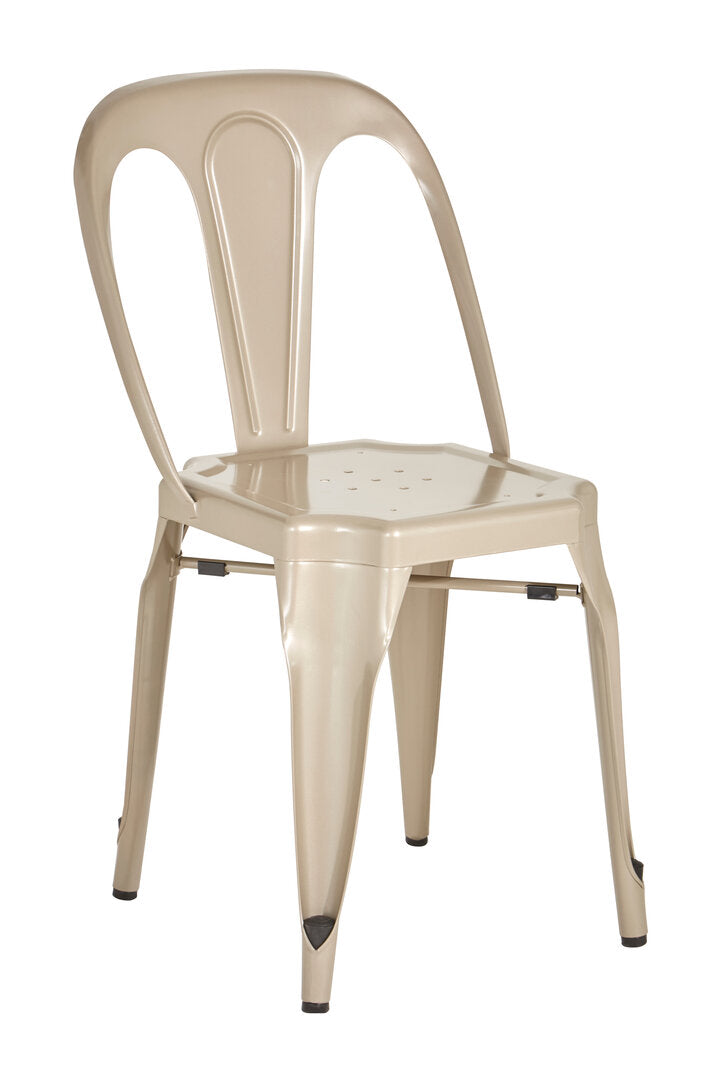 Loft Metal Chair - Champagne